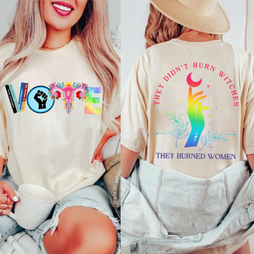 Vote Election They Didn’t Burn Shirt