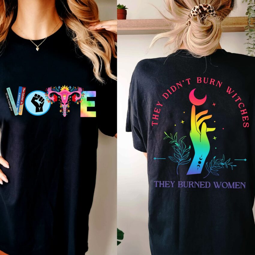 They Did’t Burn Witches Vote Shirt