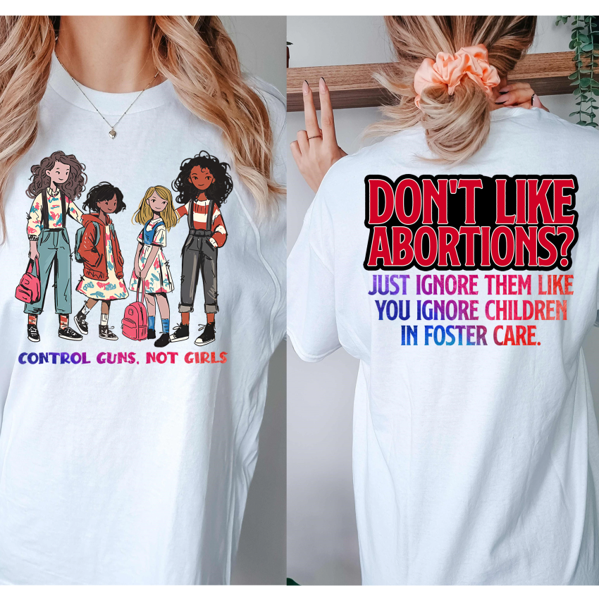 Control Guns Not Girls Shirt Ver 2